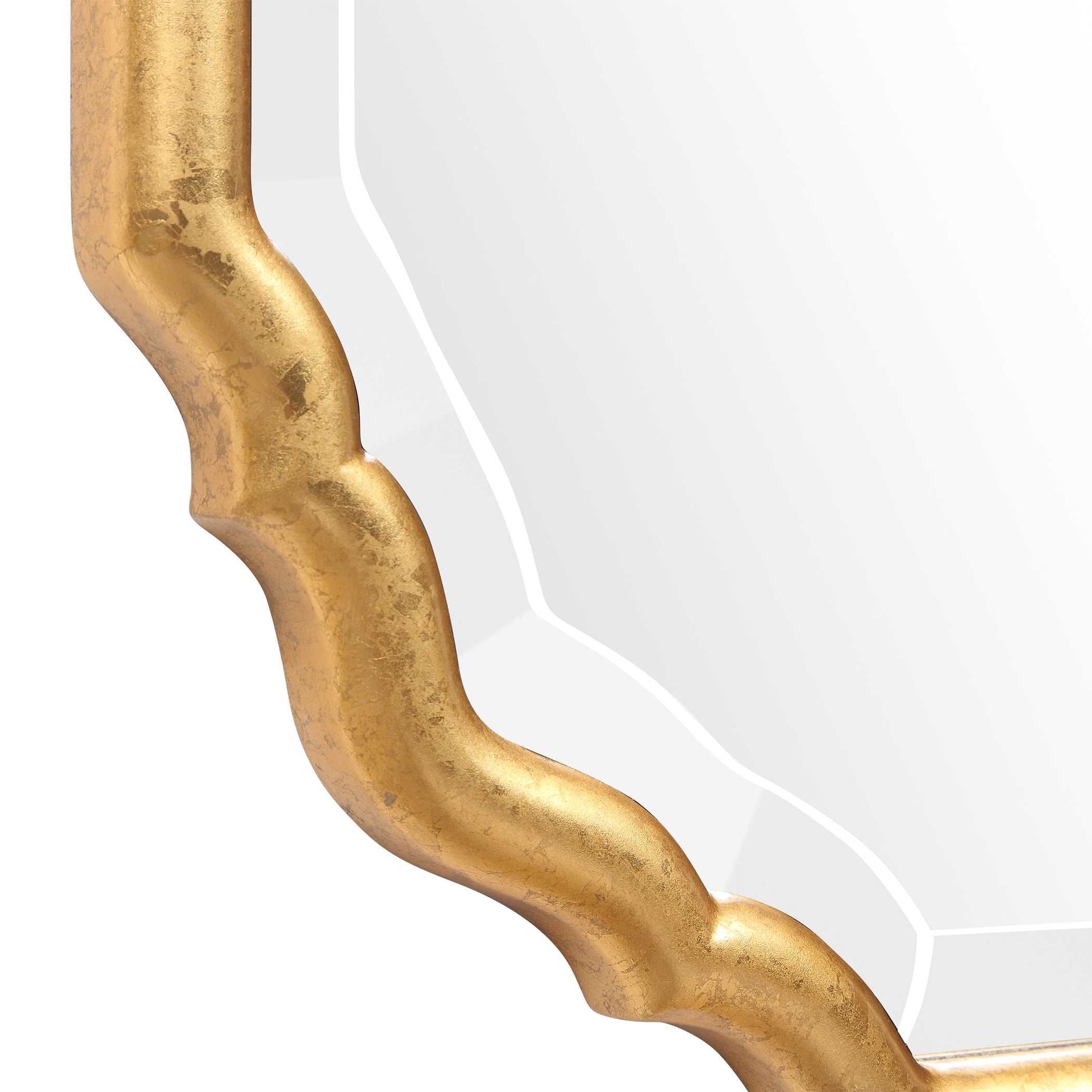 Denby Gold Glass Wall Mirror