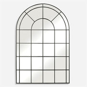 Uttermost Grantola Black Arch Iron Mirror