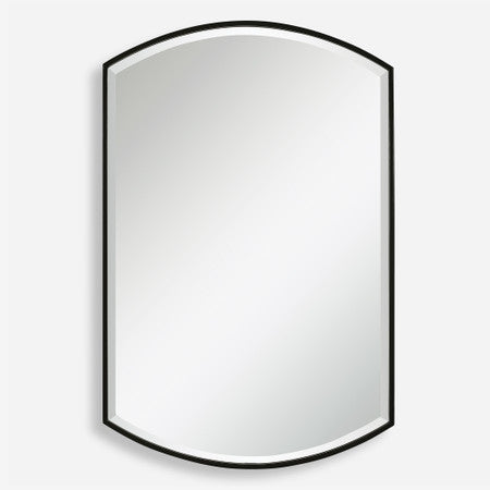 Shield Shaped Iron Mirror