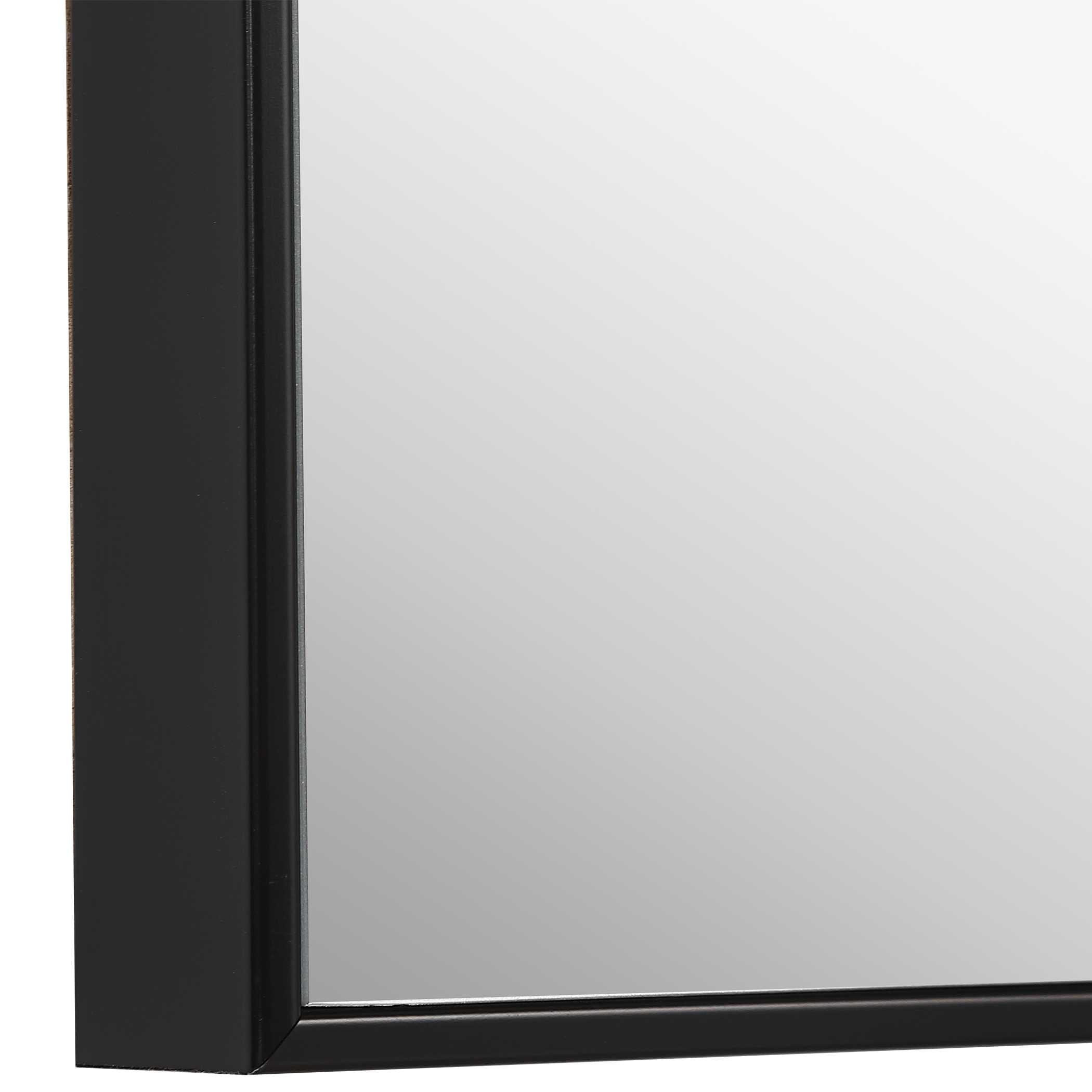 Havlin Black Wall Mirror