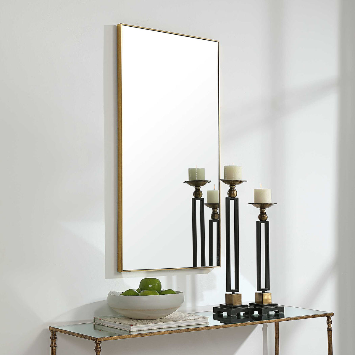 Inara Gold Wall Mirror