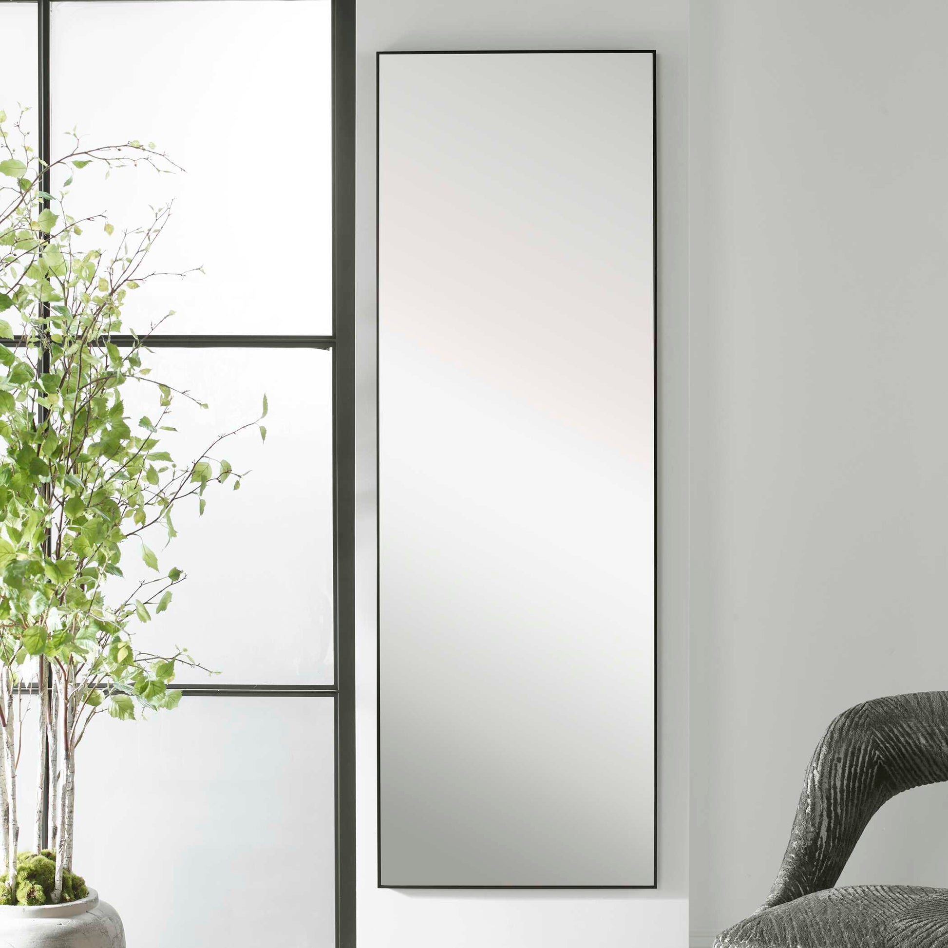 Ivorra Black Wall Mirror