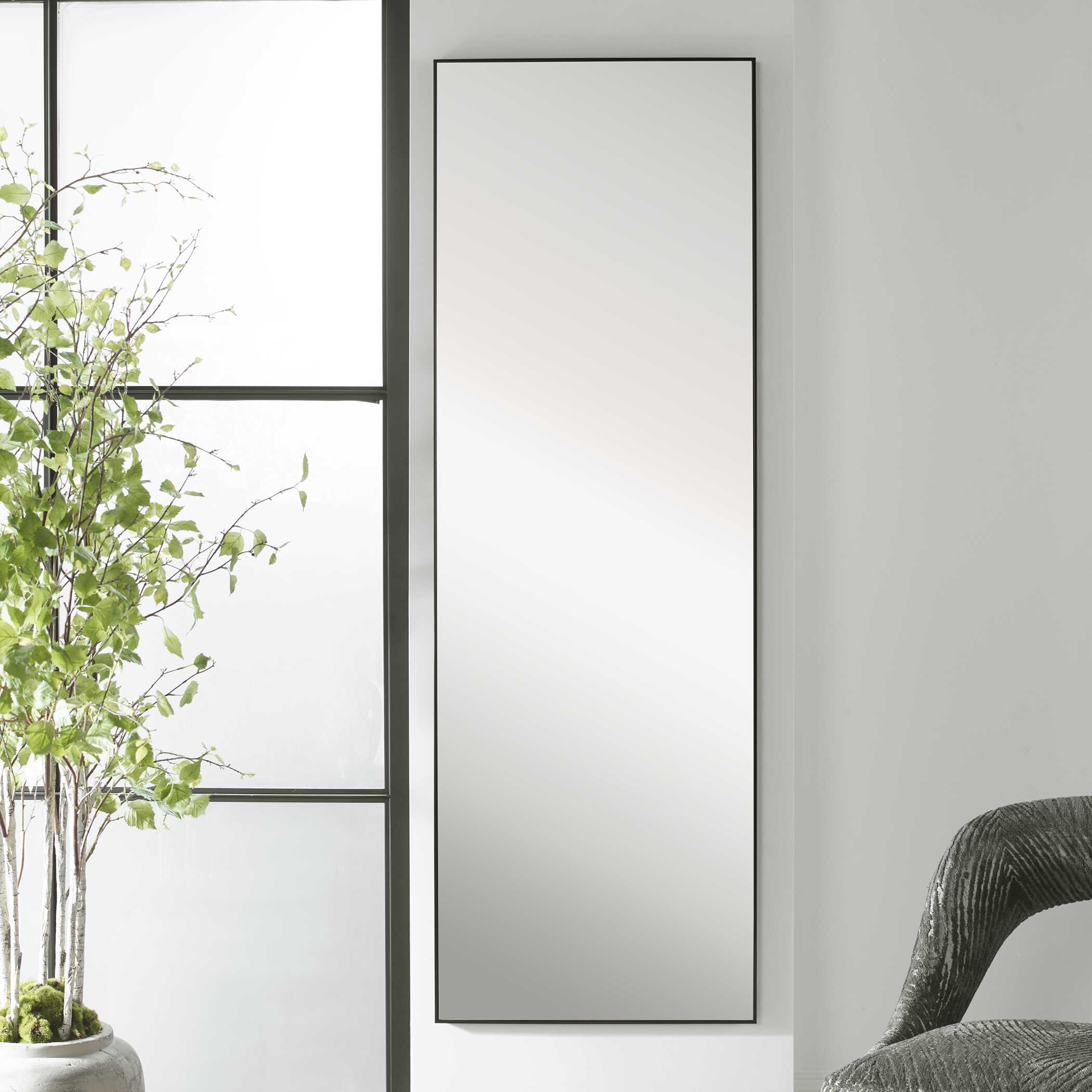 Ivorra Black Wall Mirror