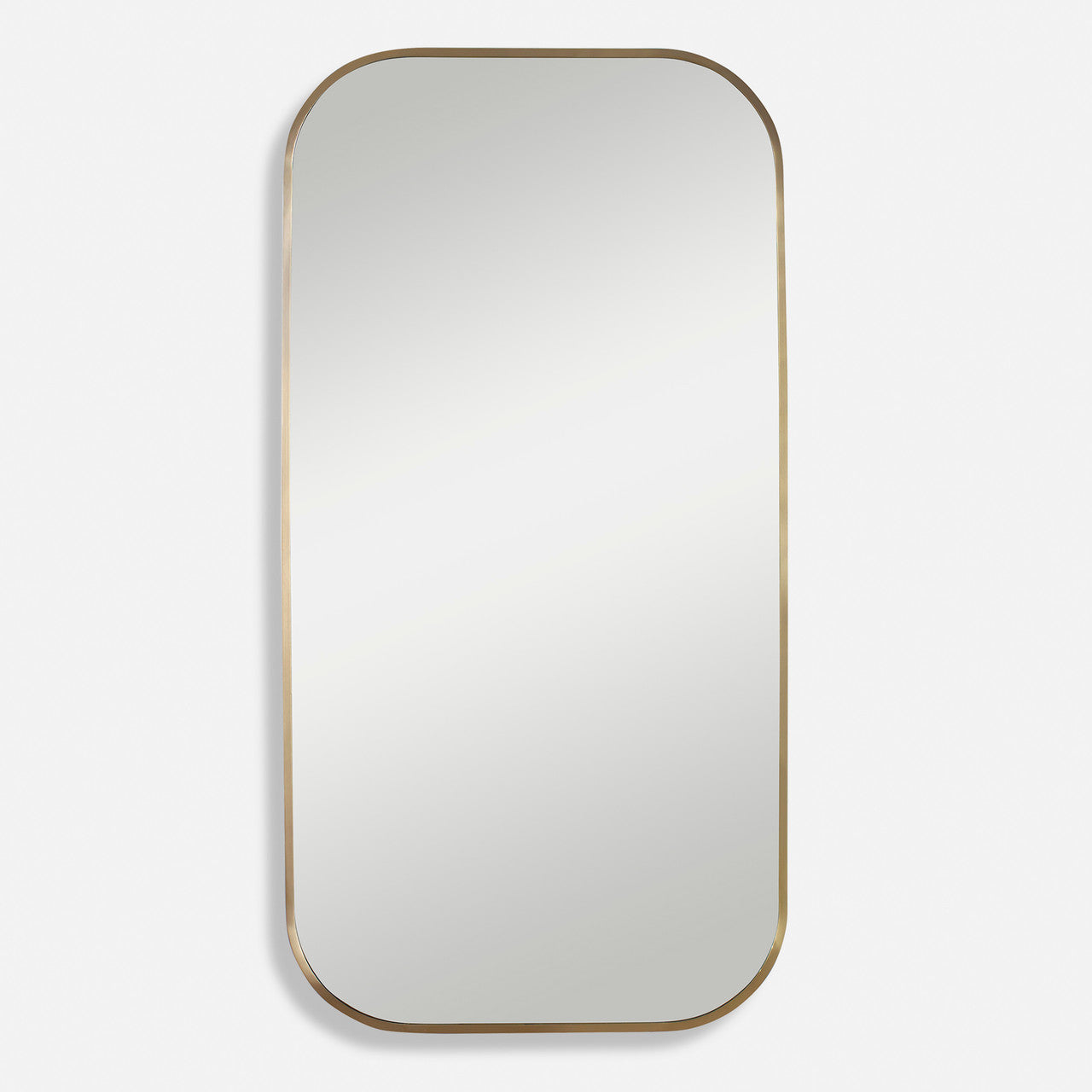 Uttermost Taft Plated Brass Mirror