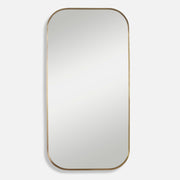 Uttermost Taft Plated Brass Mirror