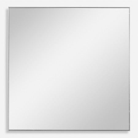 Alexo Silver Square Mirror
