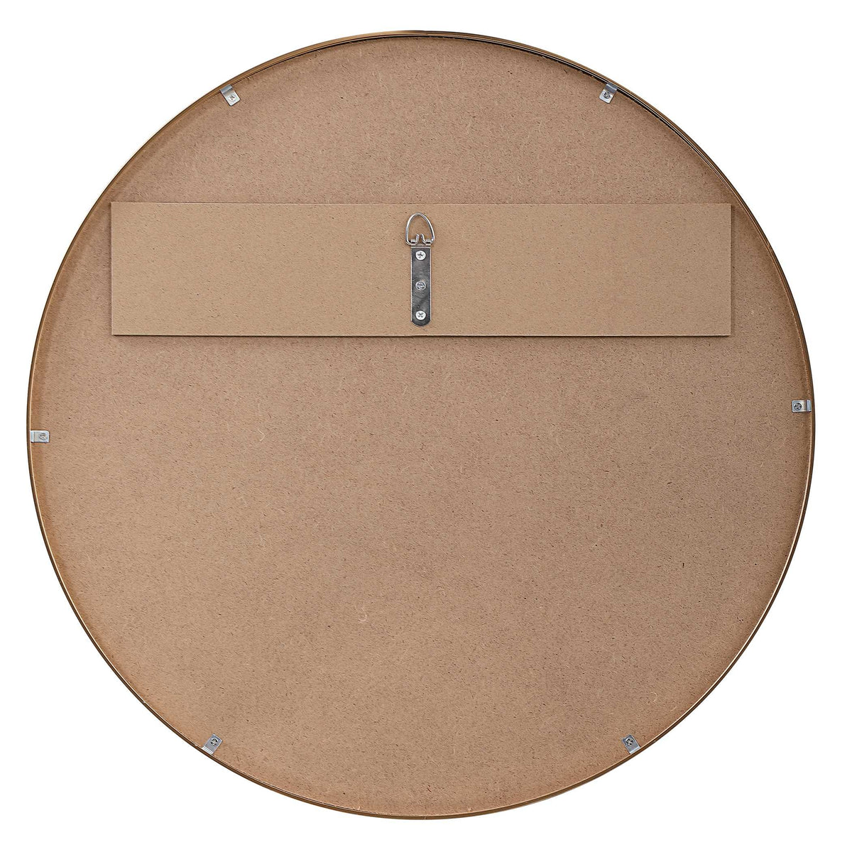 Lorenza Round Gold Wall Mirror
