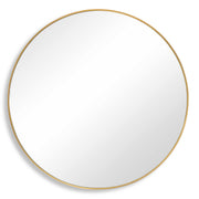 Lorenza Round Gold Wall Mirror