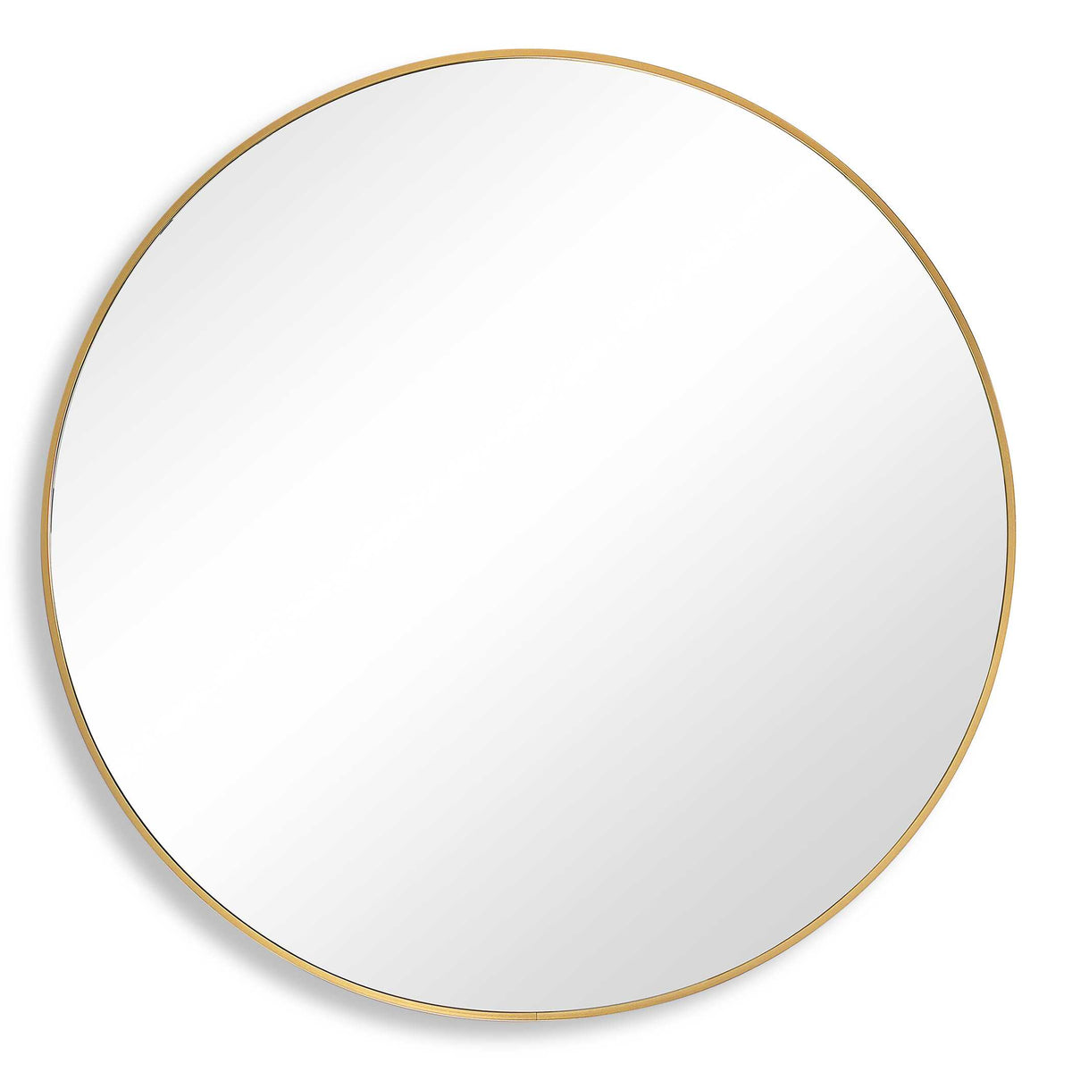 Lorenza Round Gold Wall Mirror