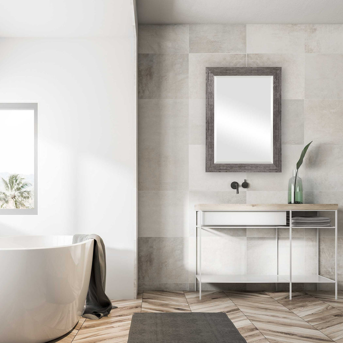Maren Silver Wall Mirror