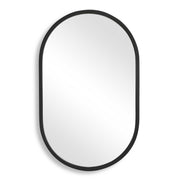 Marchetti Matte Black Wall Mirror
