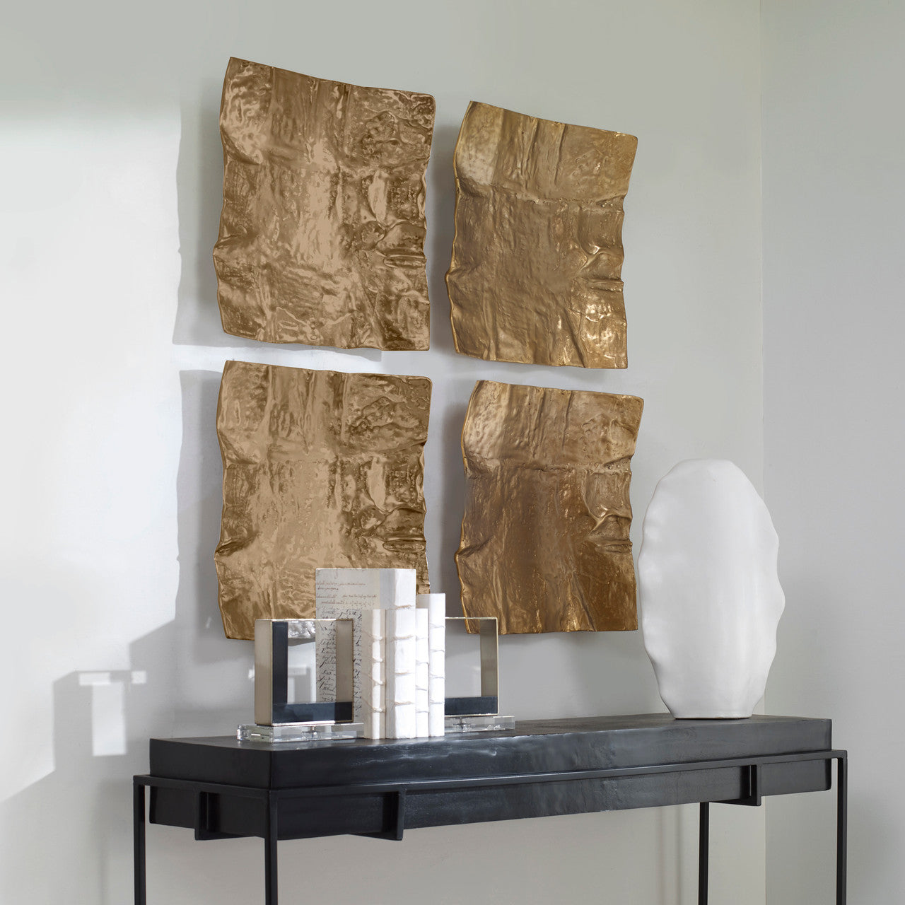 Uttermost Archive Brass Wall Decor