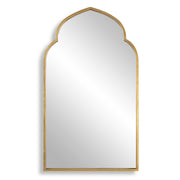 Oriel Gold Iron Wall Mirror