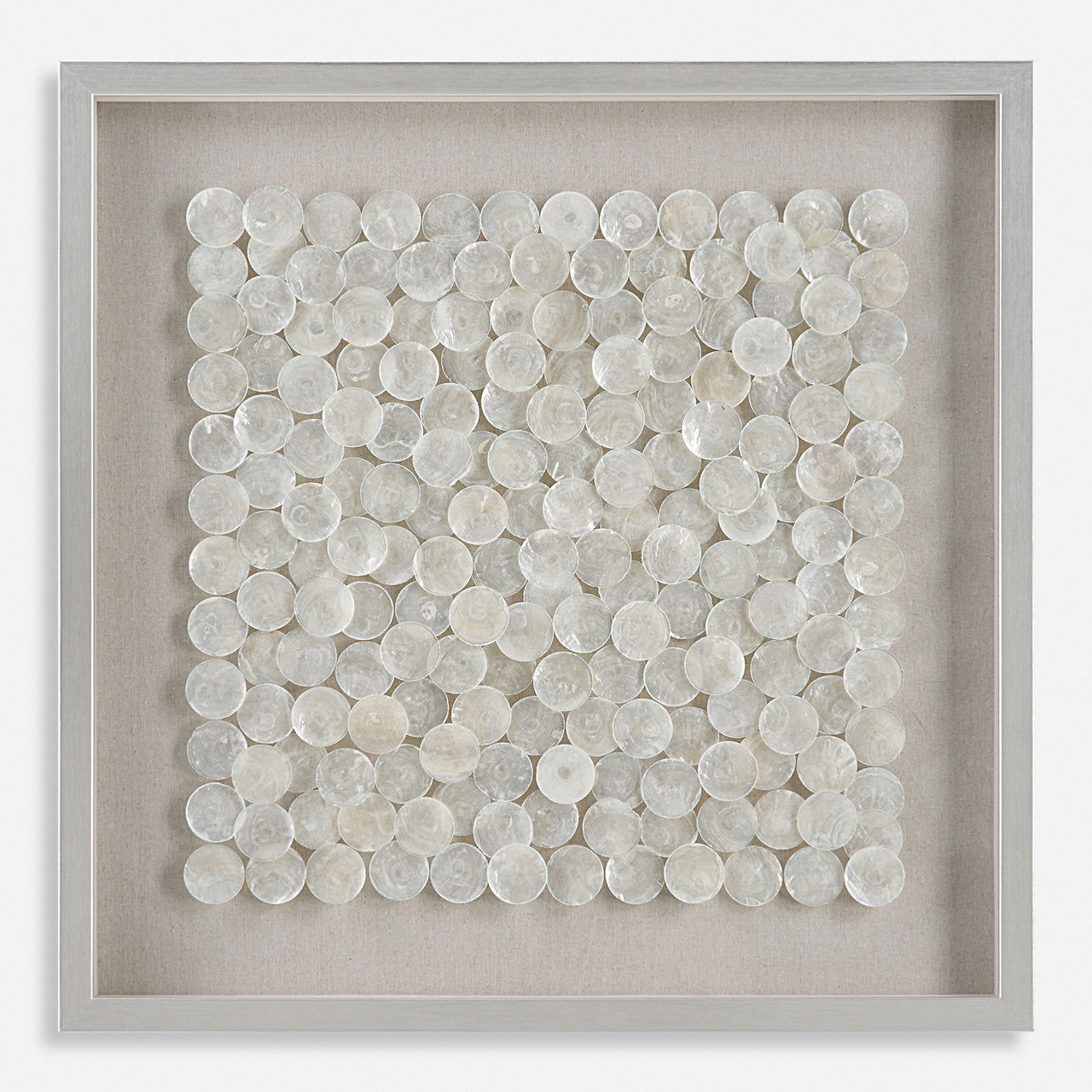 Uttermost Roxas Capiz Shell Shadow Box