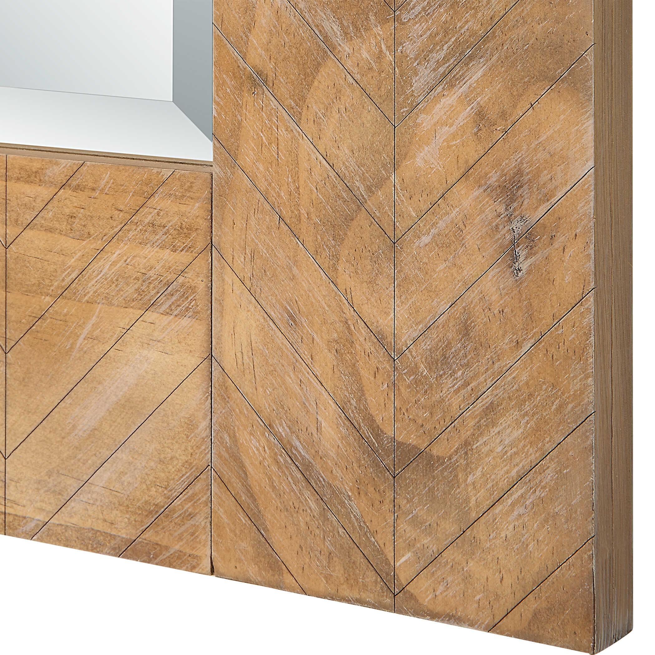 Ravenna Natural Wood Wall Mirror