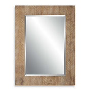 Ravenna Natural Wood Wall Mirror