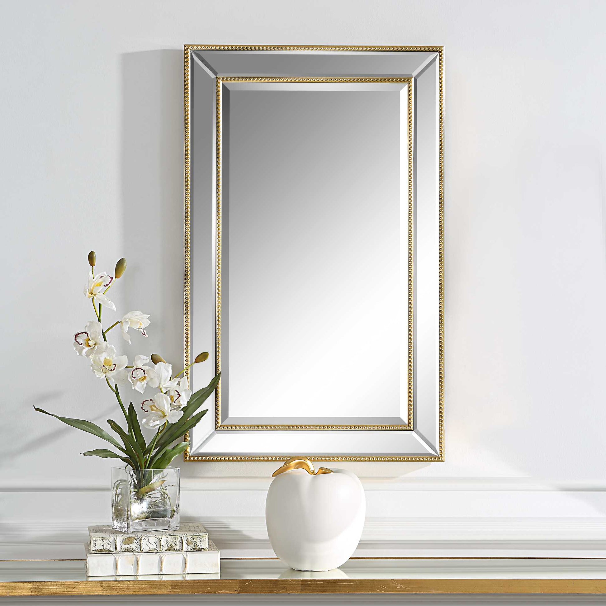 Quenby Gold Wall Mirror