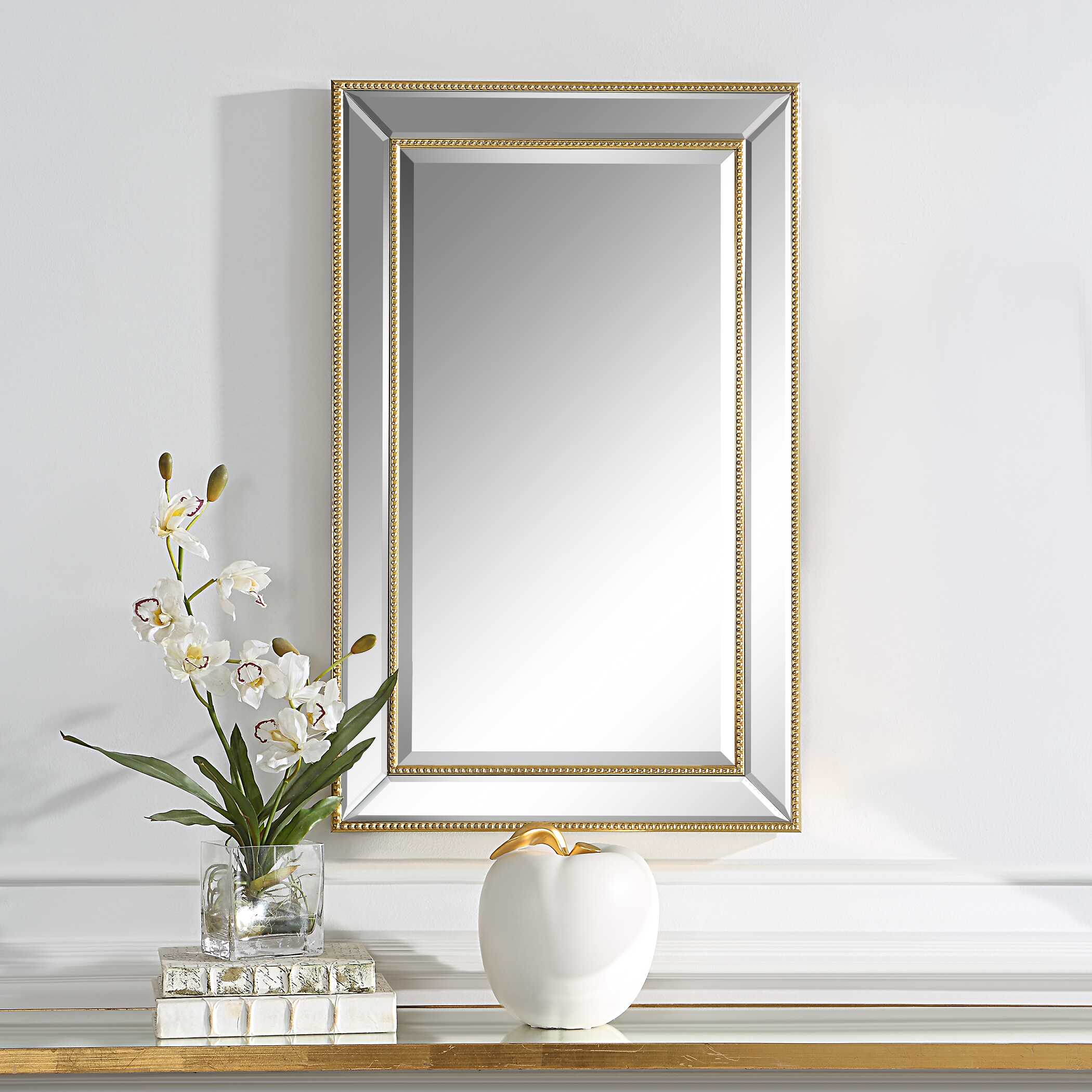 Quenby Gold Wall Mirror