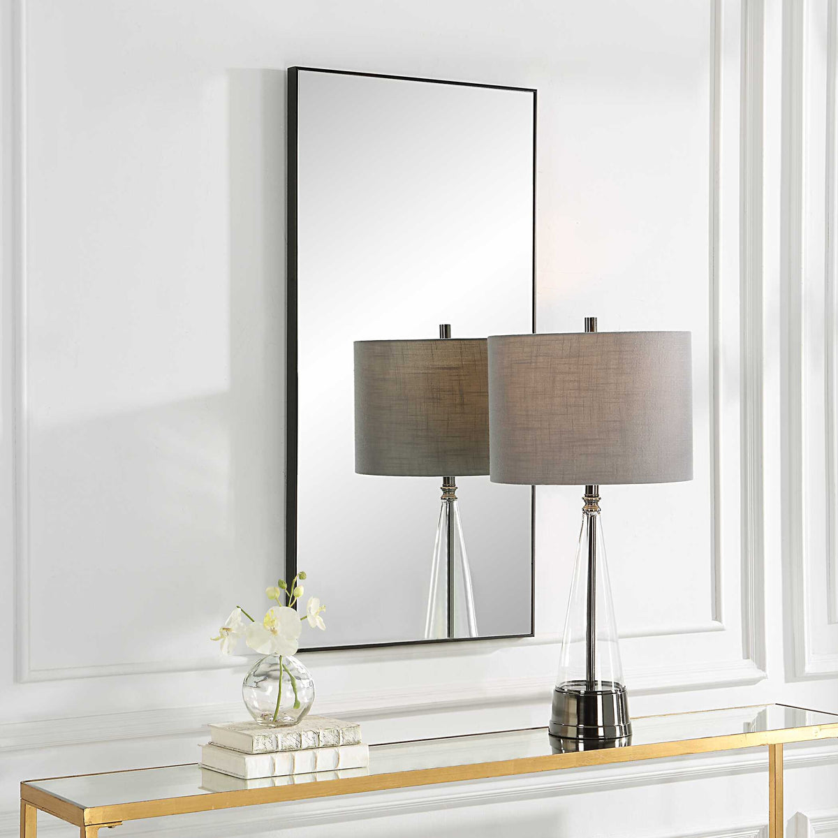 Rosalind Black Wall Mirror