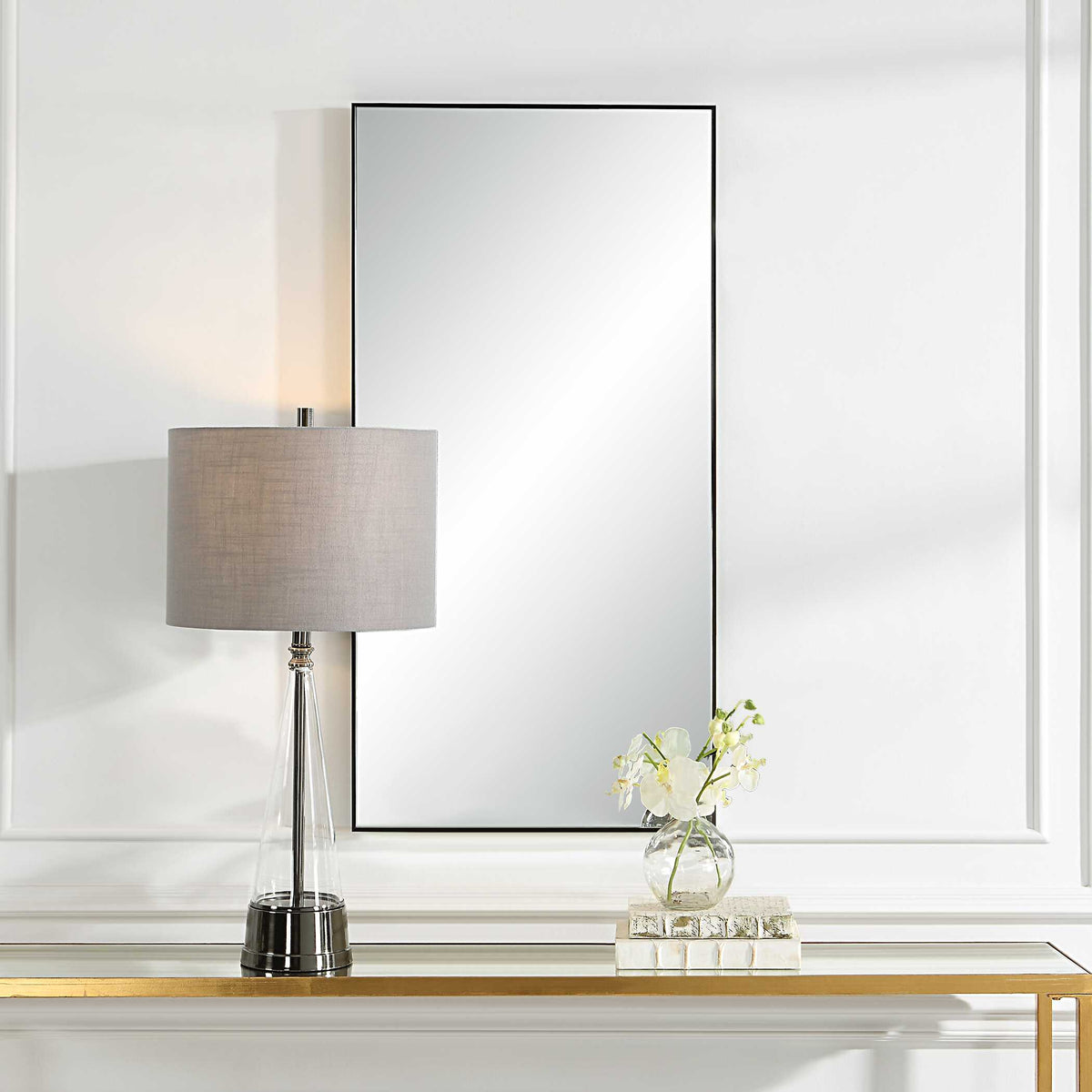Rosalind Black Wall Mirror