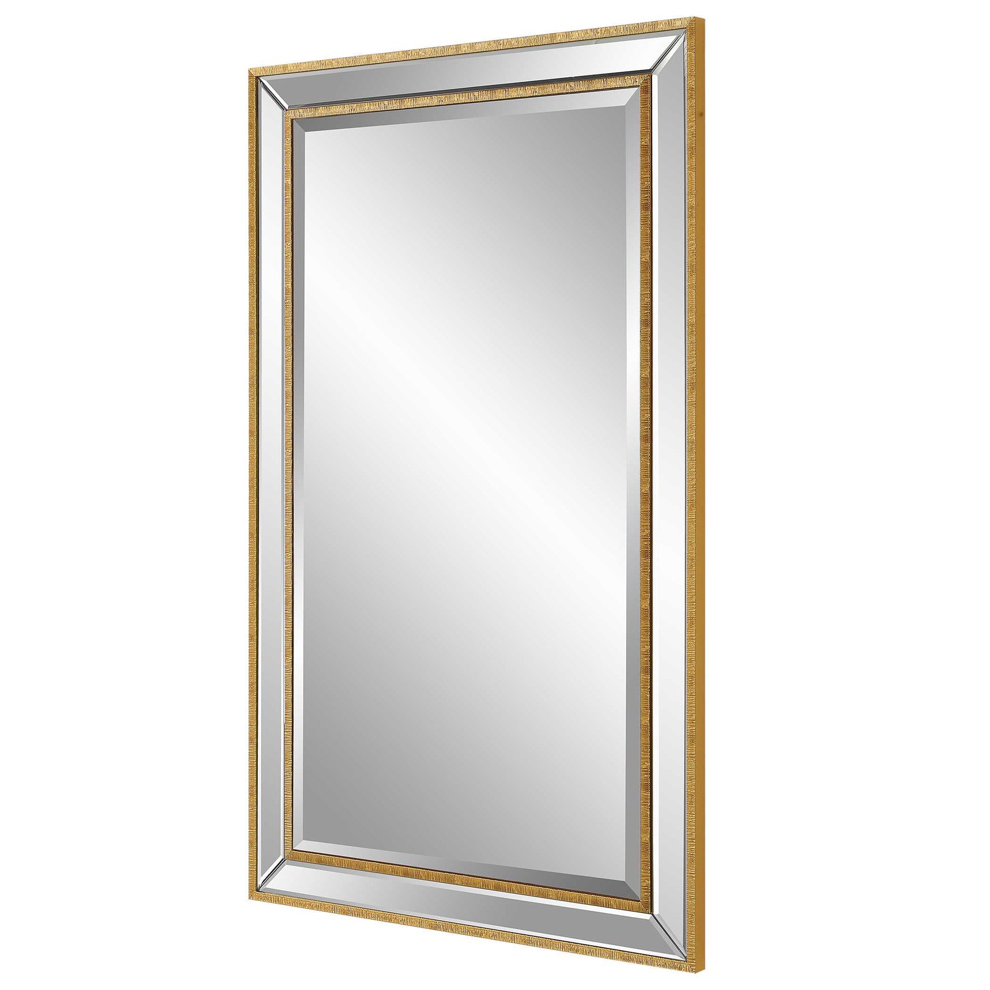 Salvere Round Gold Wall Mirror