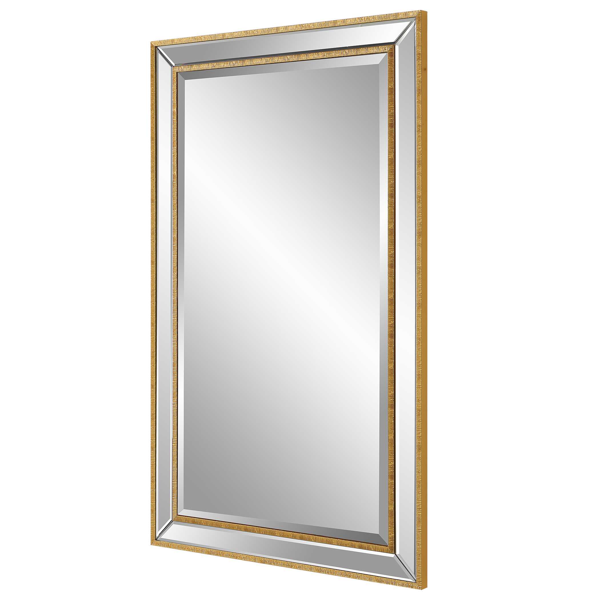 Salvere Round Gold Wall Mirror