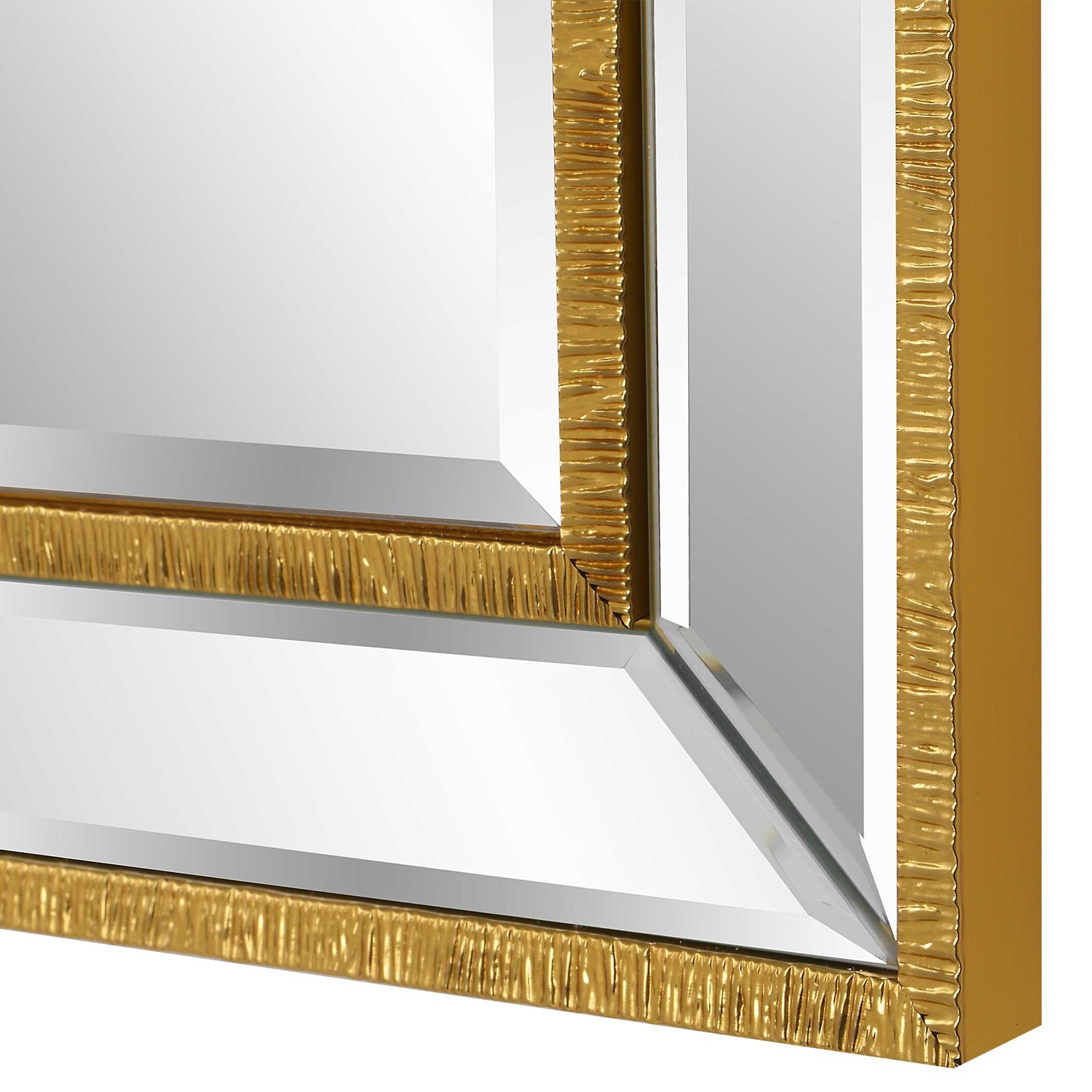 Salvere Round Gold Wall Mirror