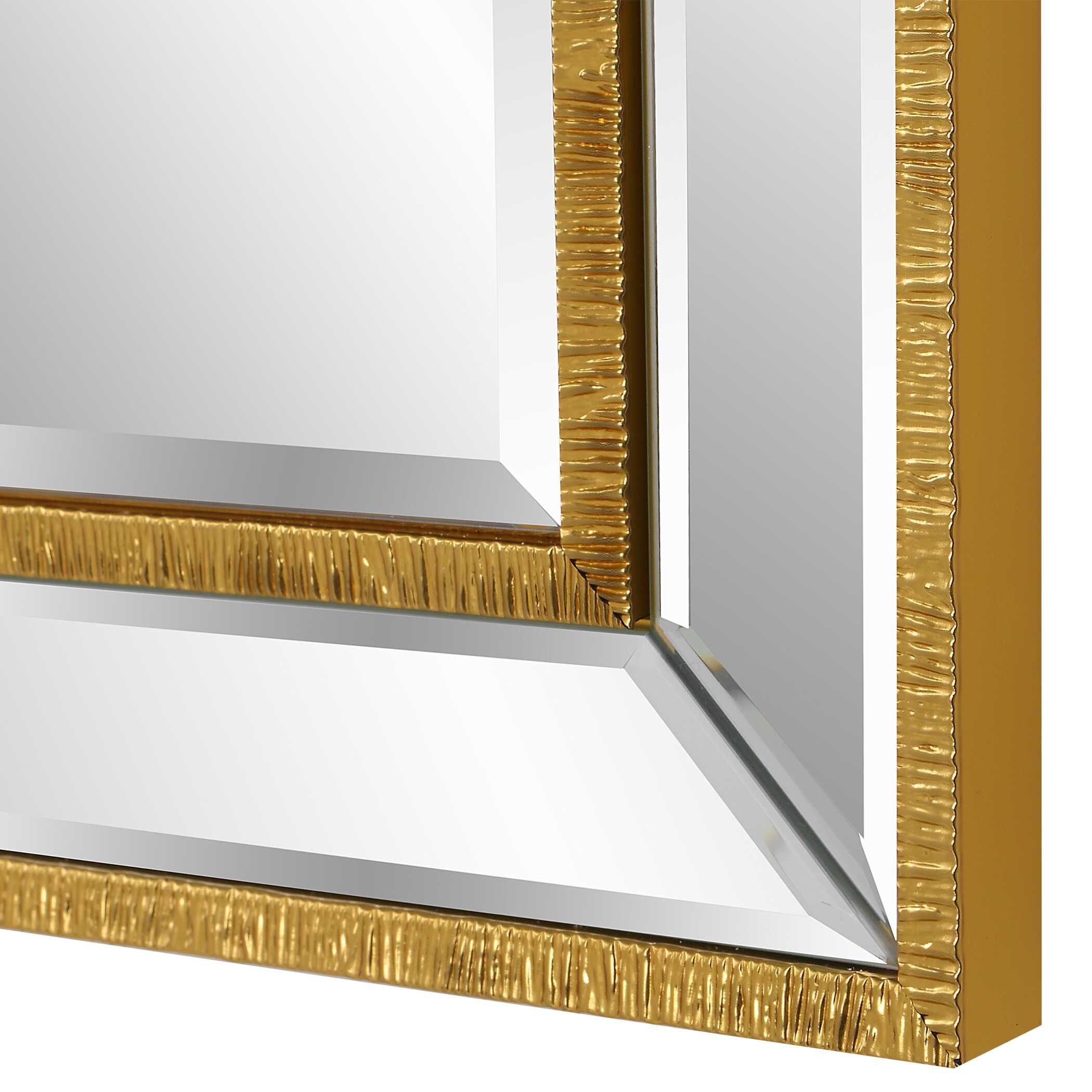 Salvere Round Gold Wall Mirror