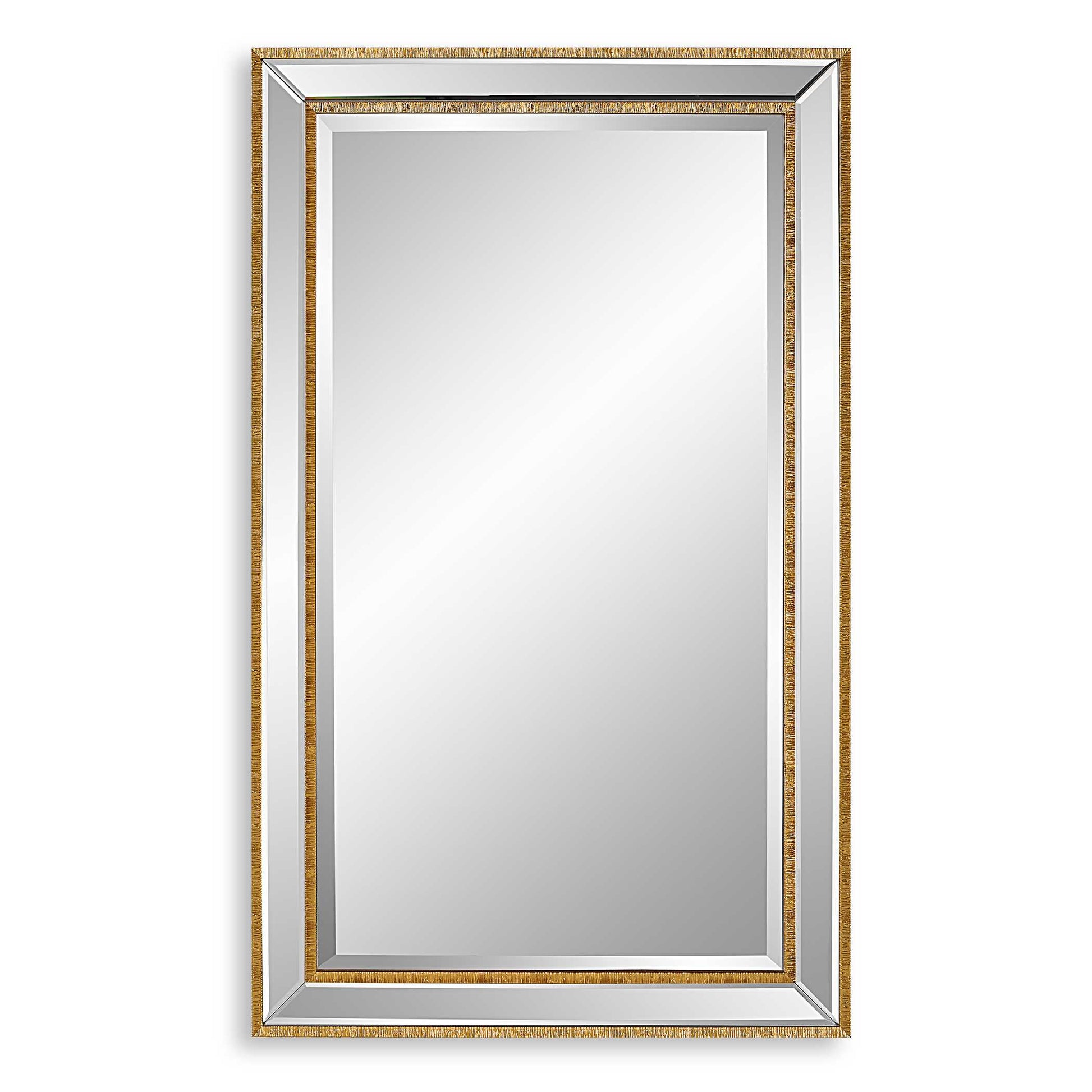 Salvere Round Gold Wall Mirror