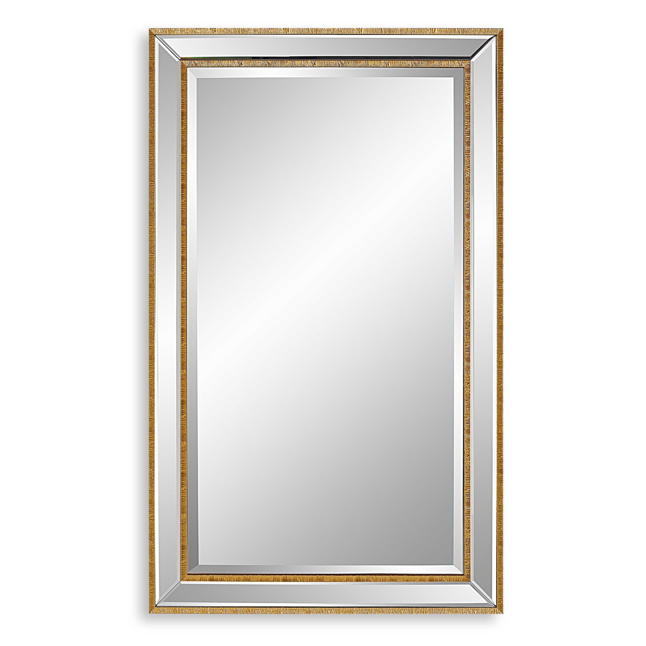 Salvere Round Gold Wall Mirror