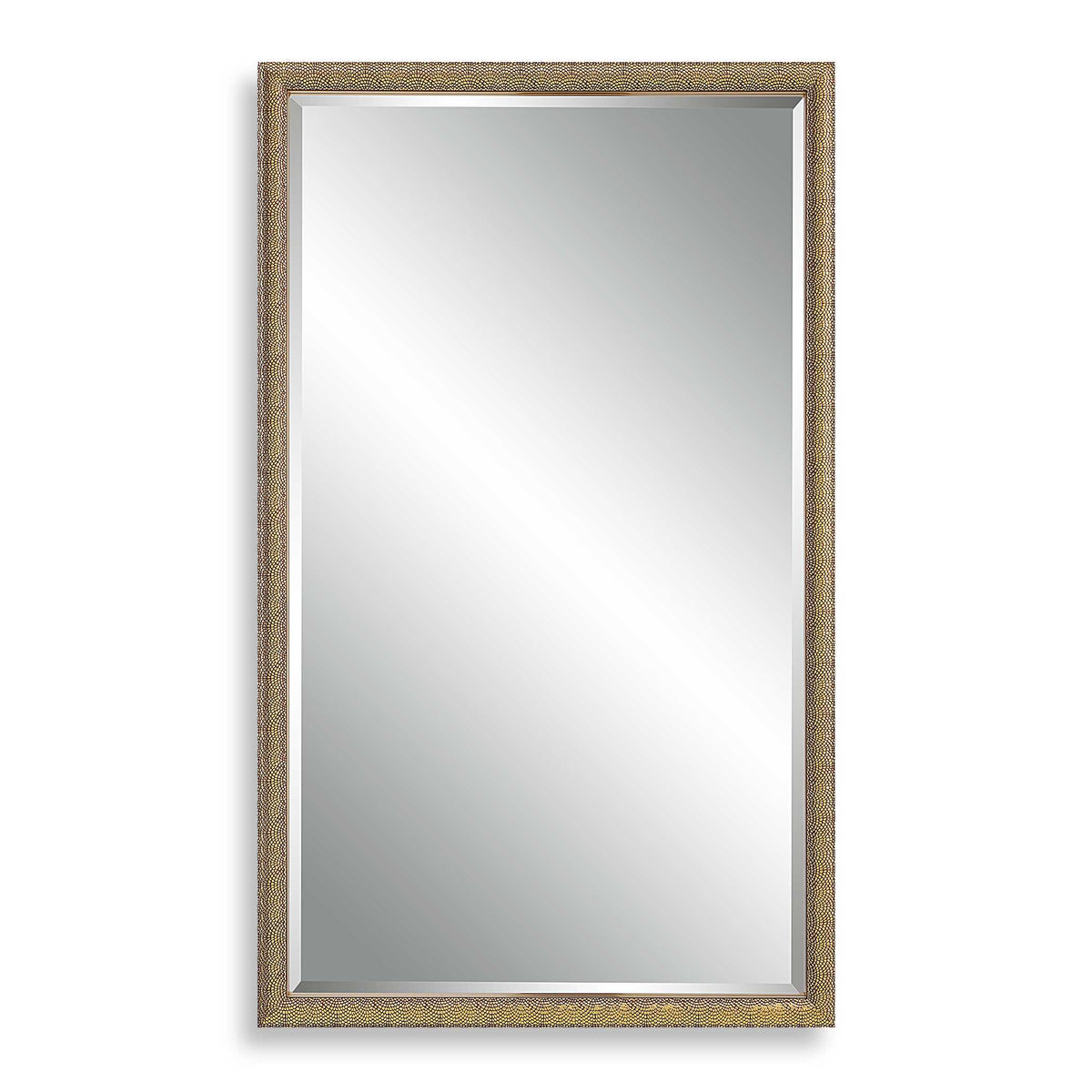 Seraphine Round Gold Wall Mirror