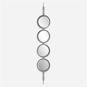Uttermost Button Silver Mirror