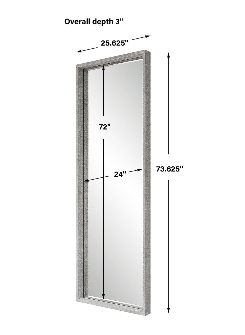 Uttermost Omega Oversized Silver Mirror