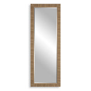 Thackery Round Natural Rattan Wall Mirror