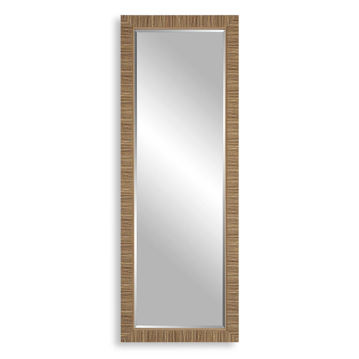 Thackery Round Natural Rattan Wall Mirror