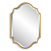 Thessaly Arched Gold Wall Mirror