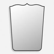 Uttermost Tiara Curved Iron Mirror