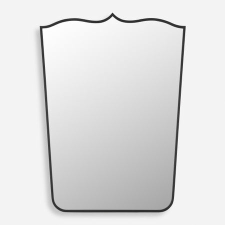 Tiara Curved Iron Mirror