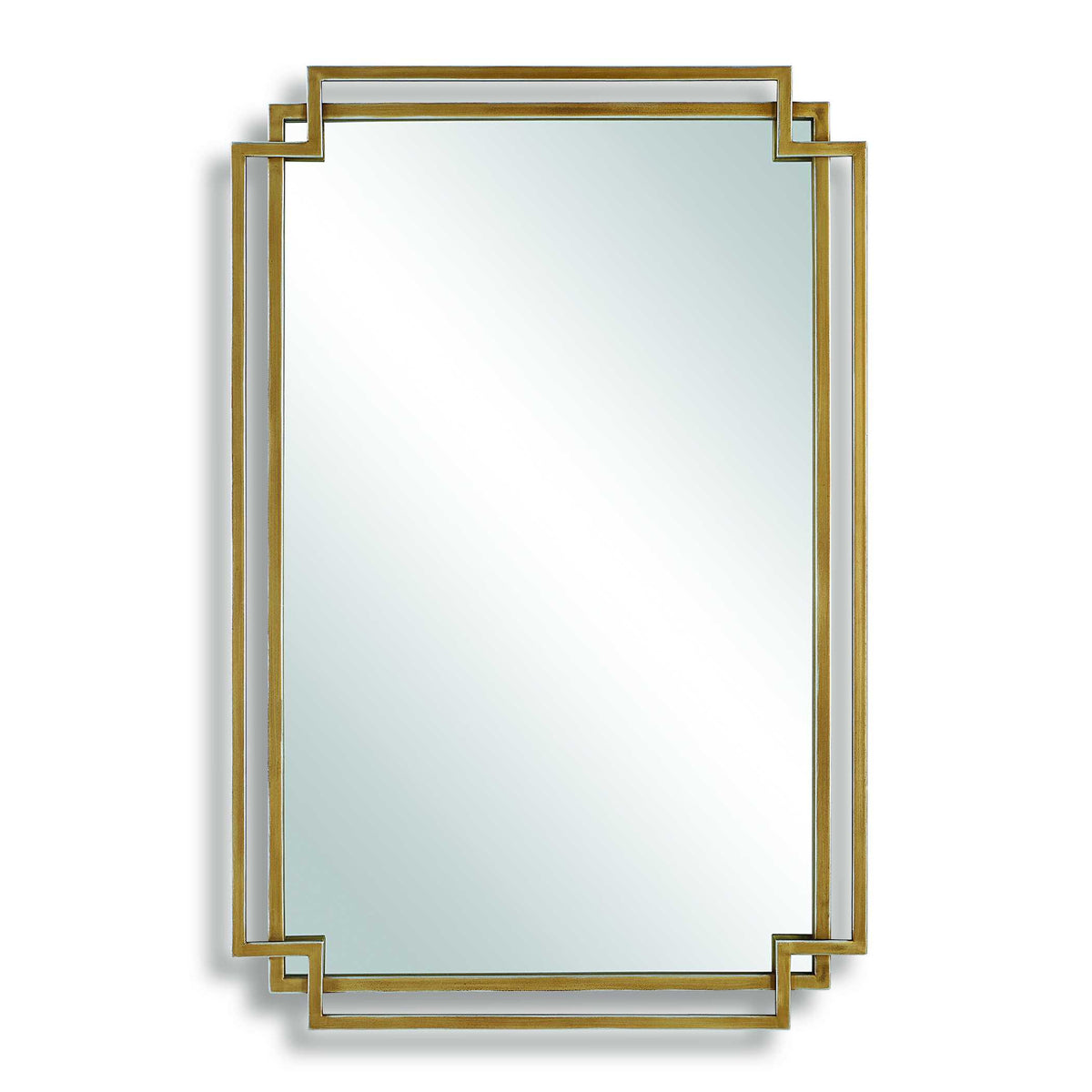 Torvald Gold Iron Wall Mirror