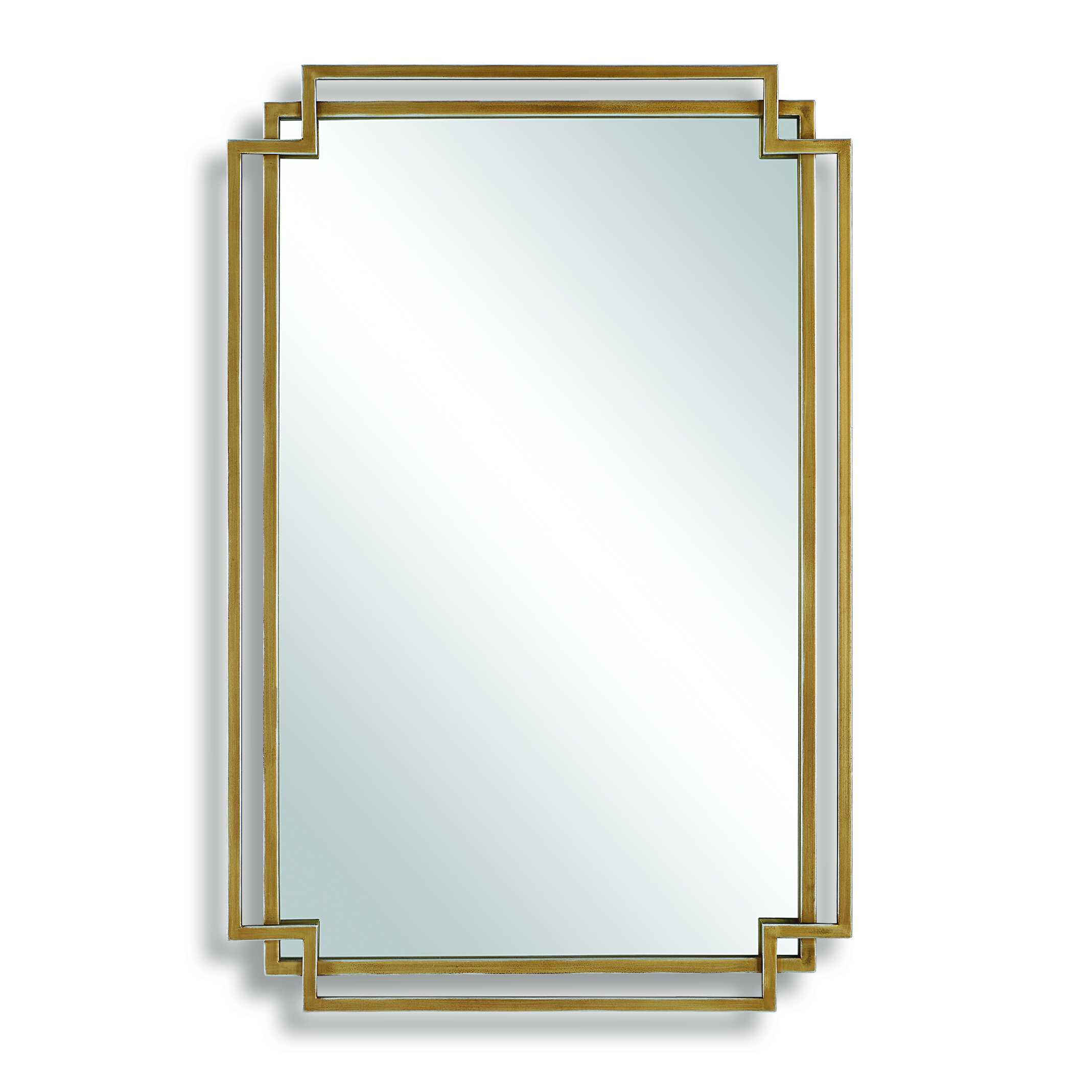 Torvald Gold Iron Wall Mirror