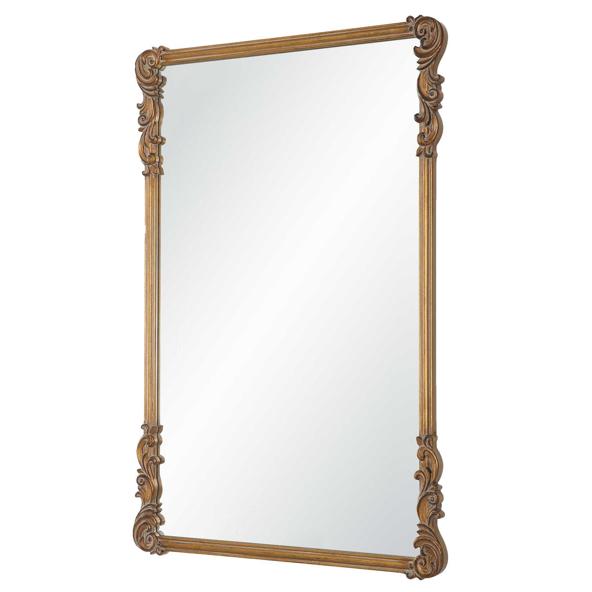 Verity Antique Gold Wall Mirror
