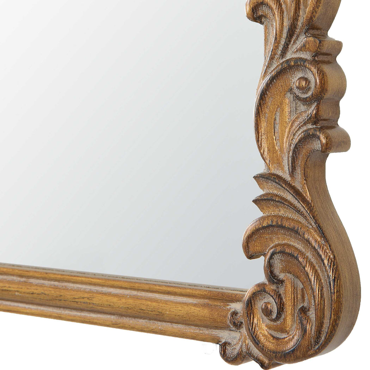 Verity Antique Gold Wall Mirror
