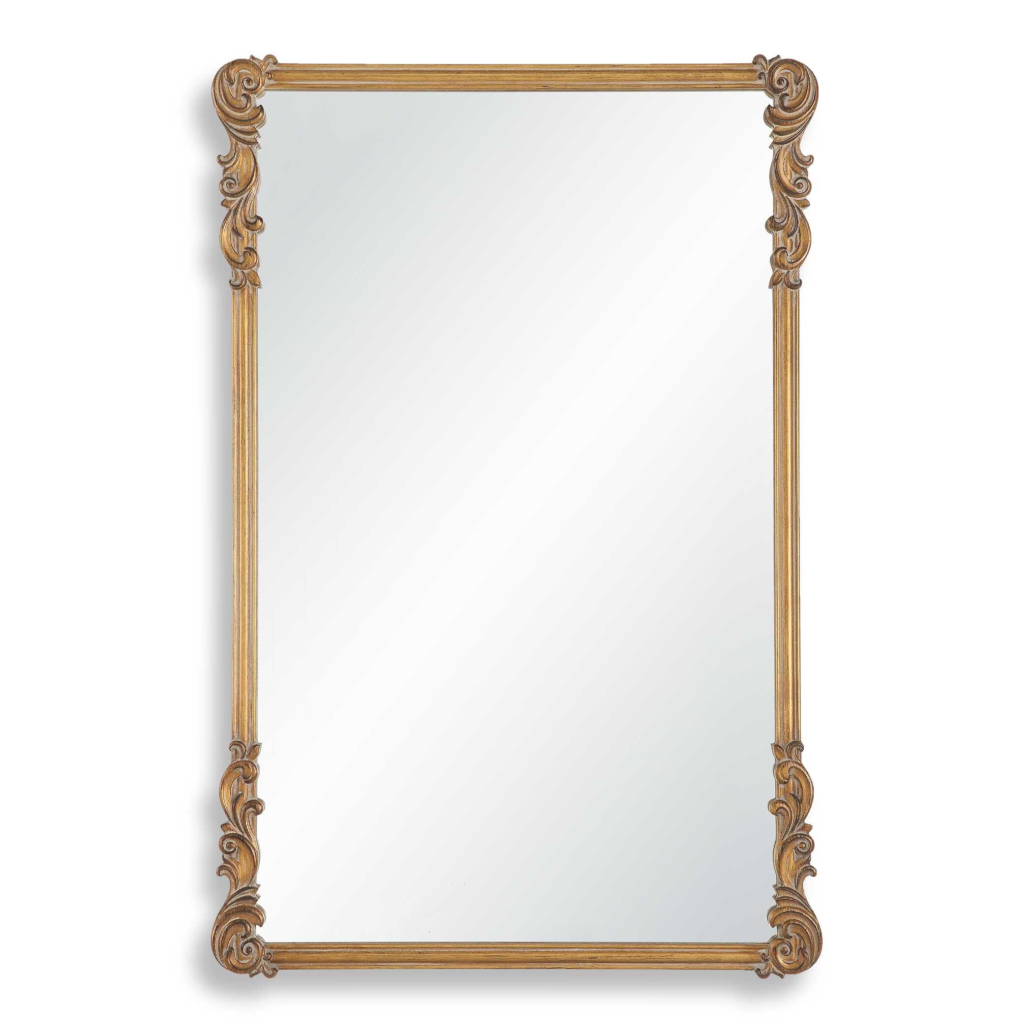 Verity Antique Gold Wall Mirror