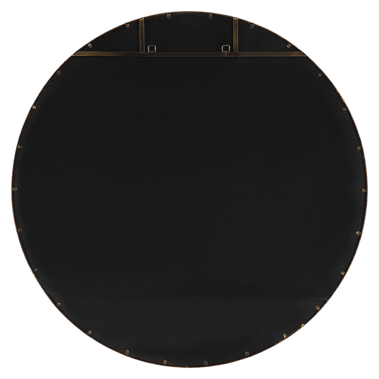 Uttermost Junius Large Gold Round Mirror