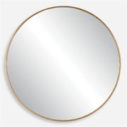 Uttermost Junius Large Gold Round Mirror