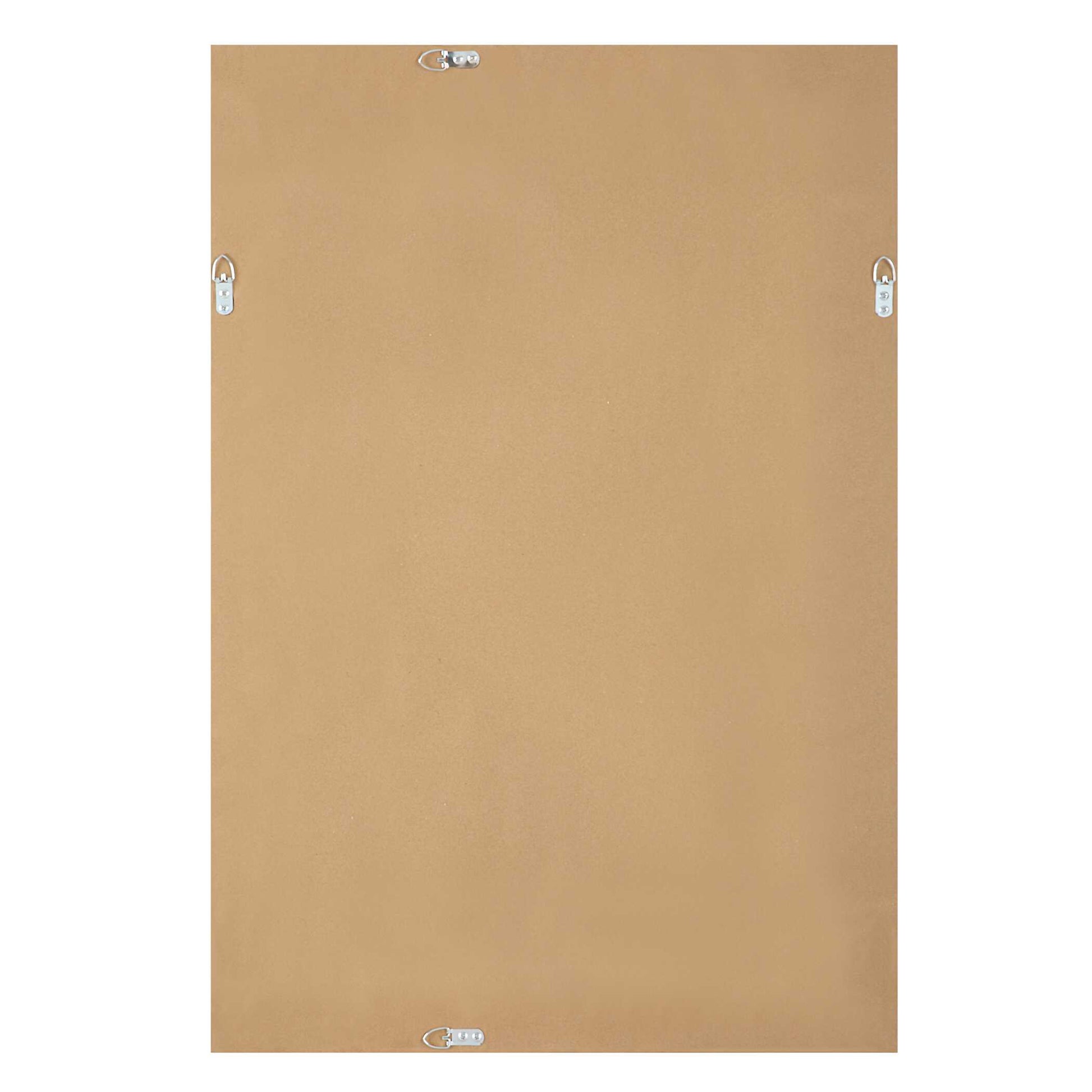 Zerlina Rectangular Nickel Wall Mirror