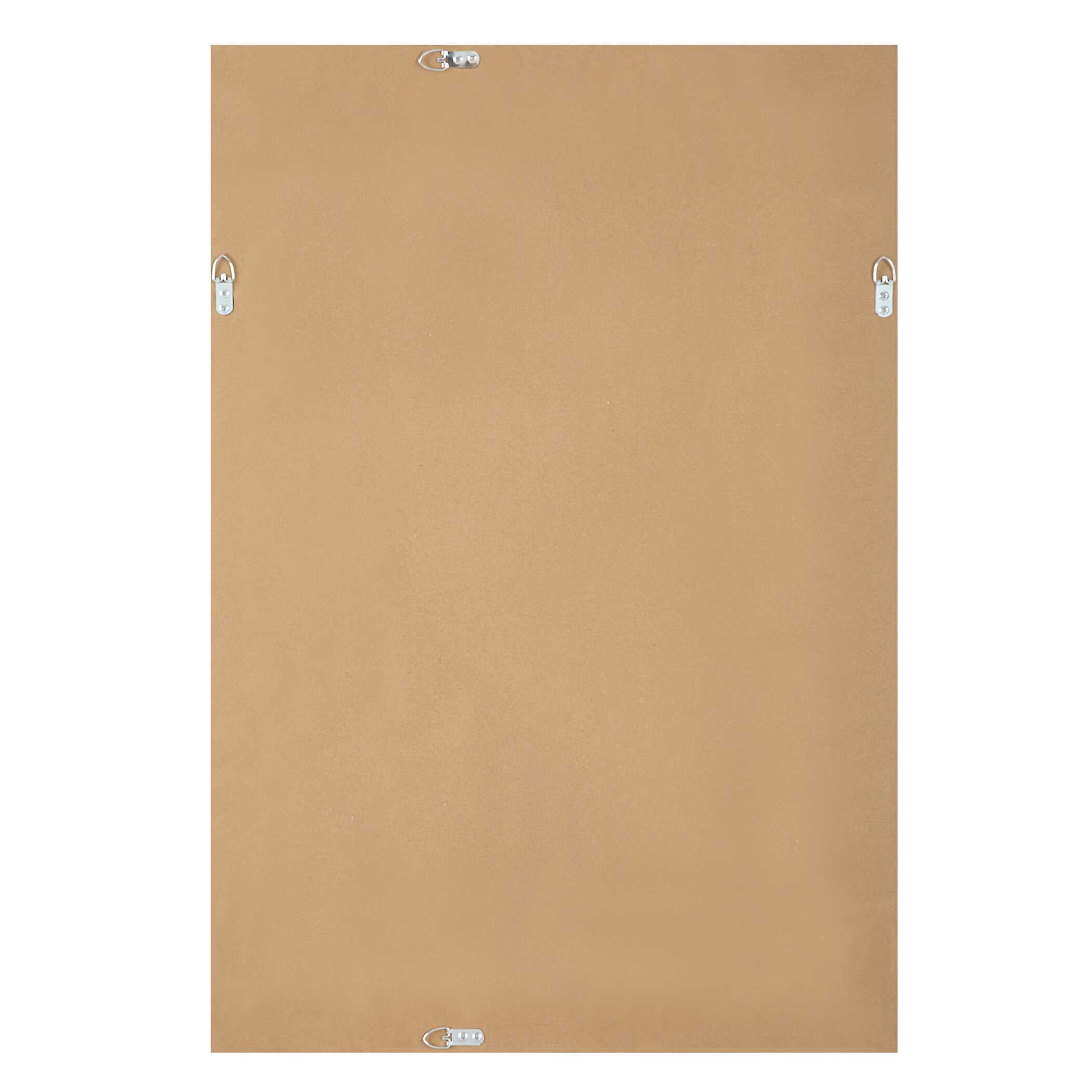 Zerlina Rectangular Nickel Wall Mirror