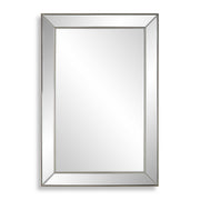 Zerlina Rectangular Nickel Wall Mirror
