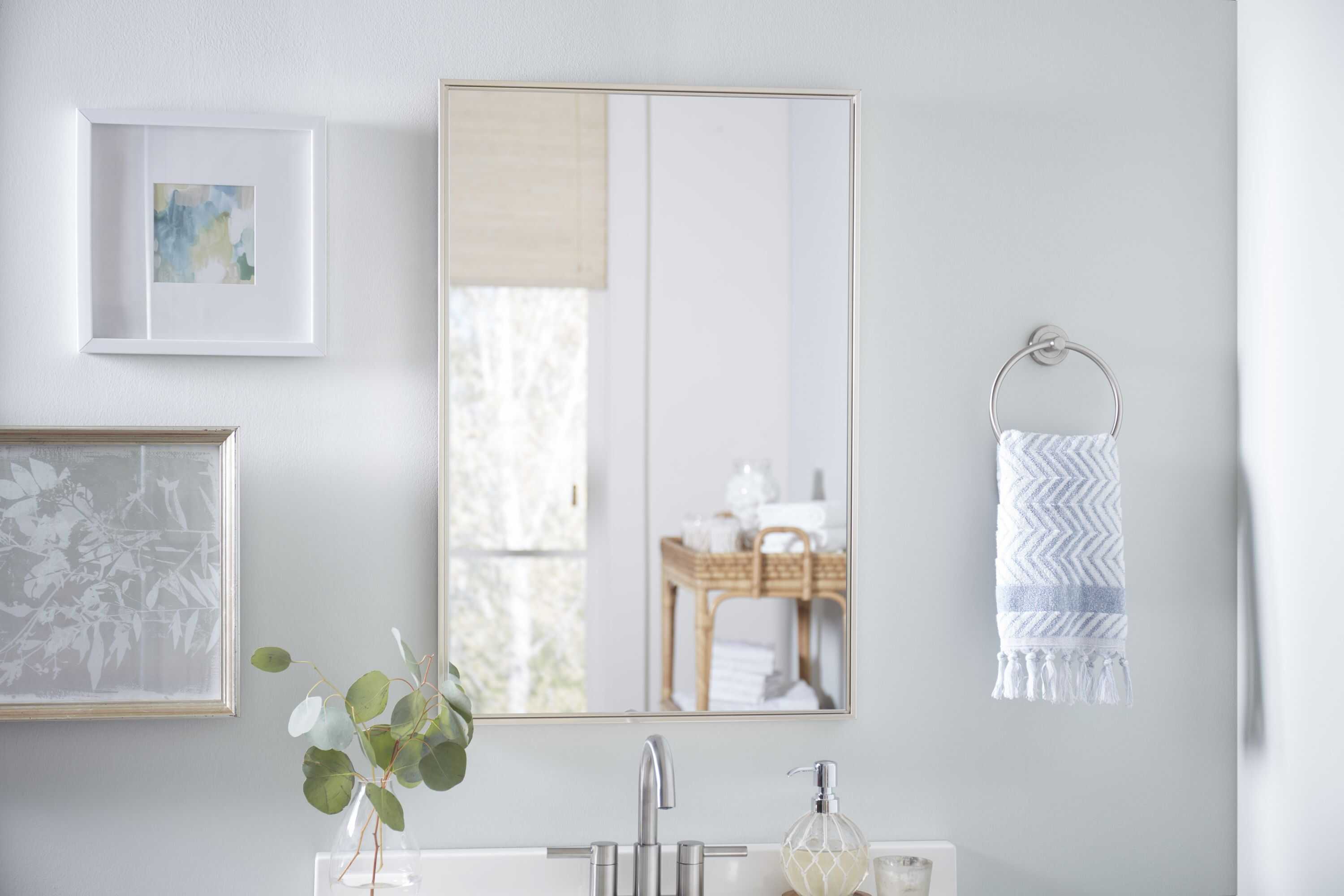 Cortona Silver Wall Mirror