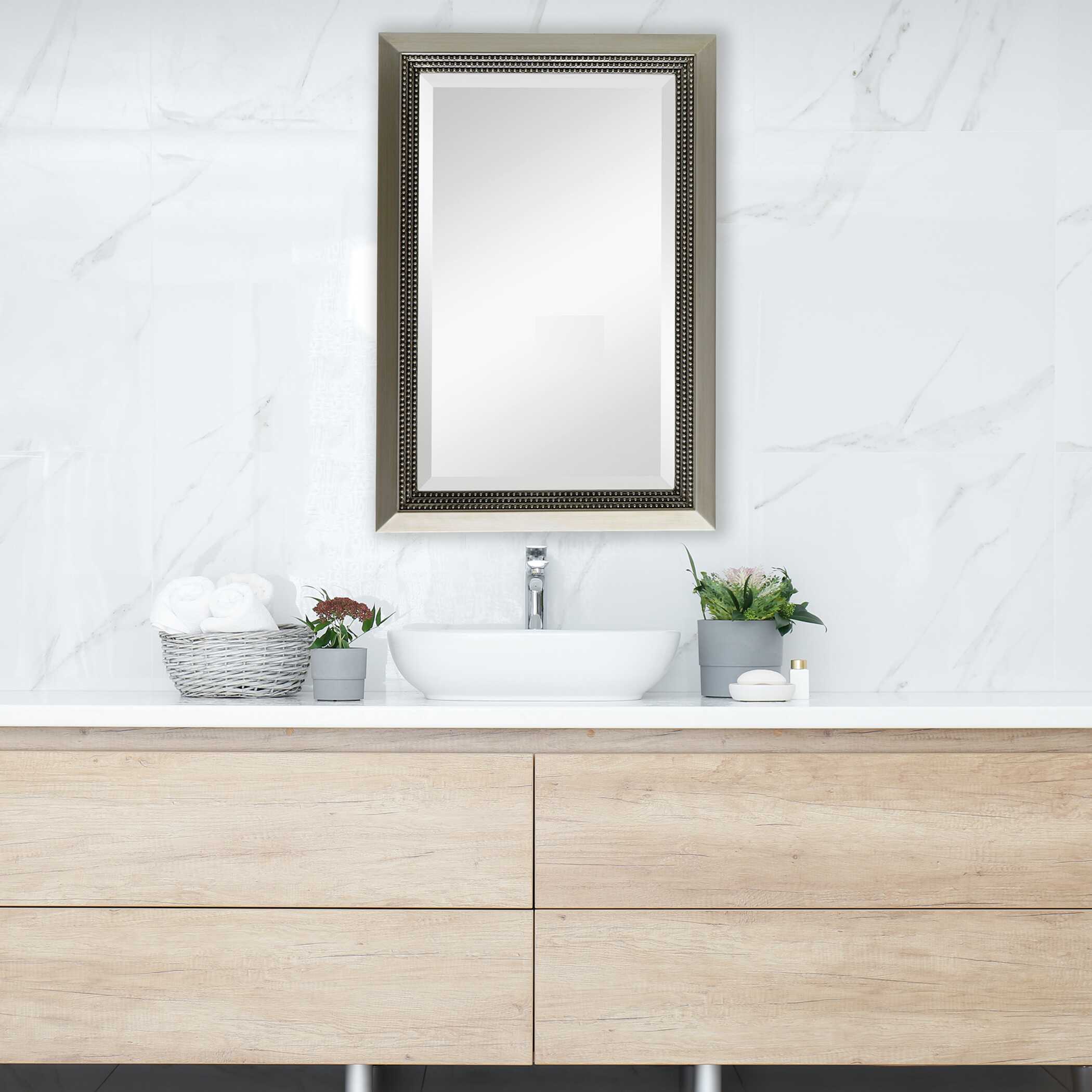 Darnley Silver Wall Mirror